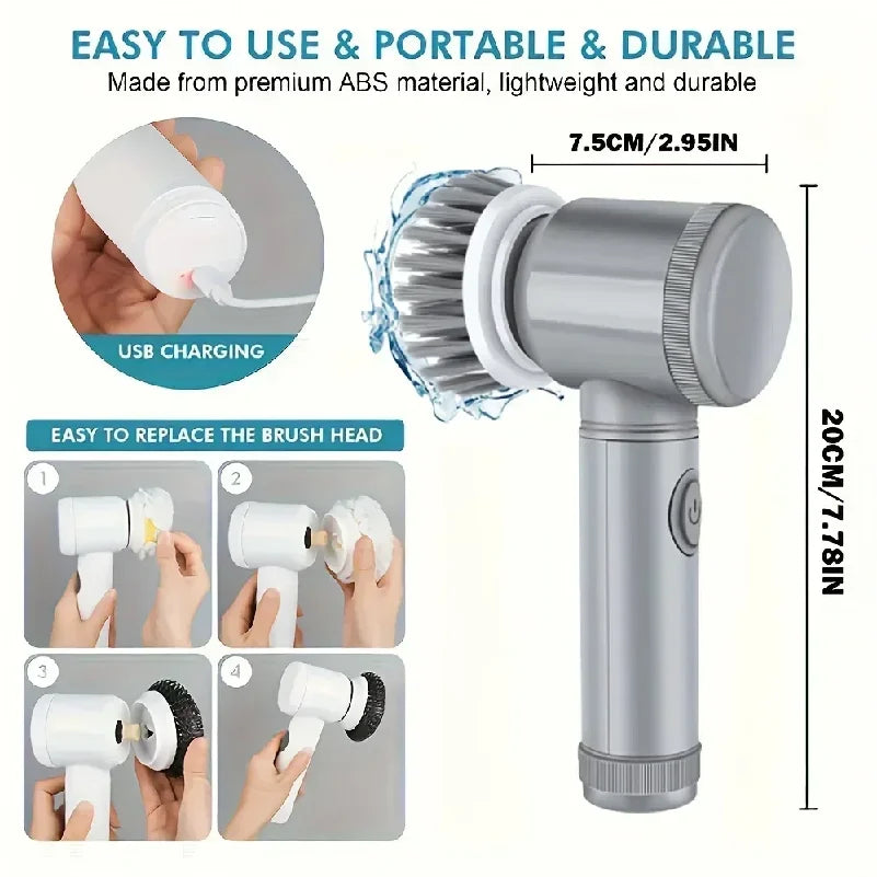 S4L™ Power Spin Scrubber
